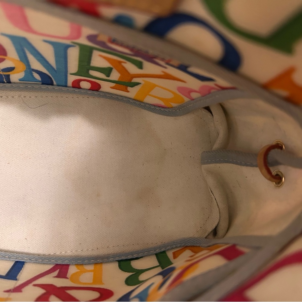 Dooney & Bourke Multicolor Letter Tote - Picture 9 of 11